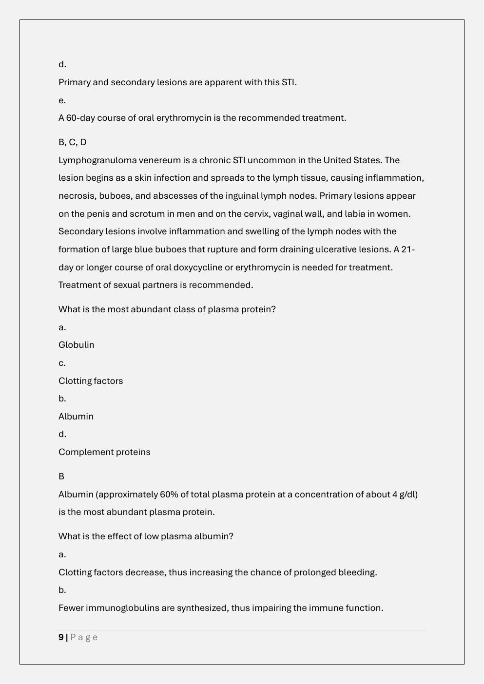 Preview page 9 of NURS 611 ADVANCED PATHOPHYSIOLOGY  EXAM 4 PREP /NURS 611 EXAM 4