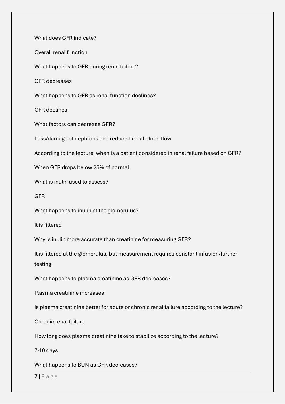Preview page 7 of NURS 611 ADVANCED PATHOPHYSIOLOGY  EXAM 2 PREP /NURS 611 EXAM 2