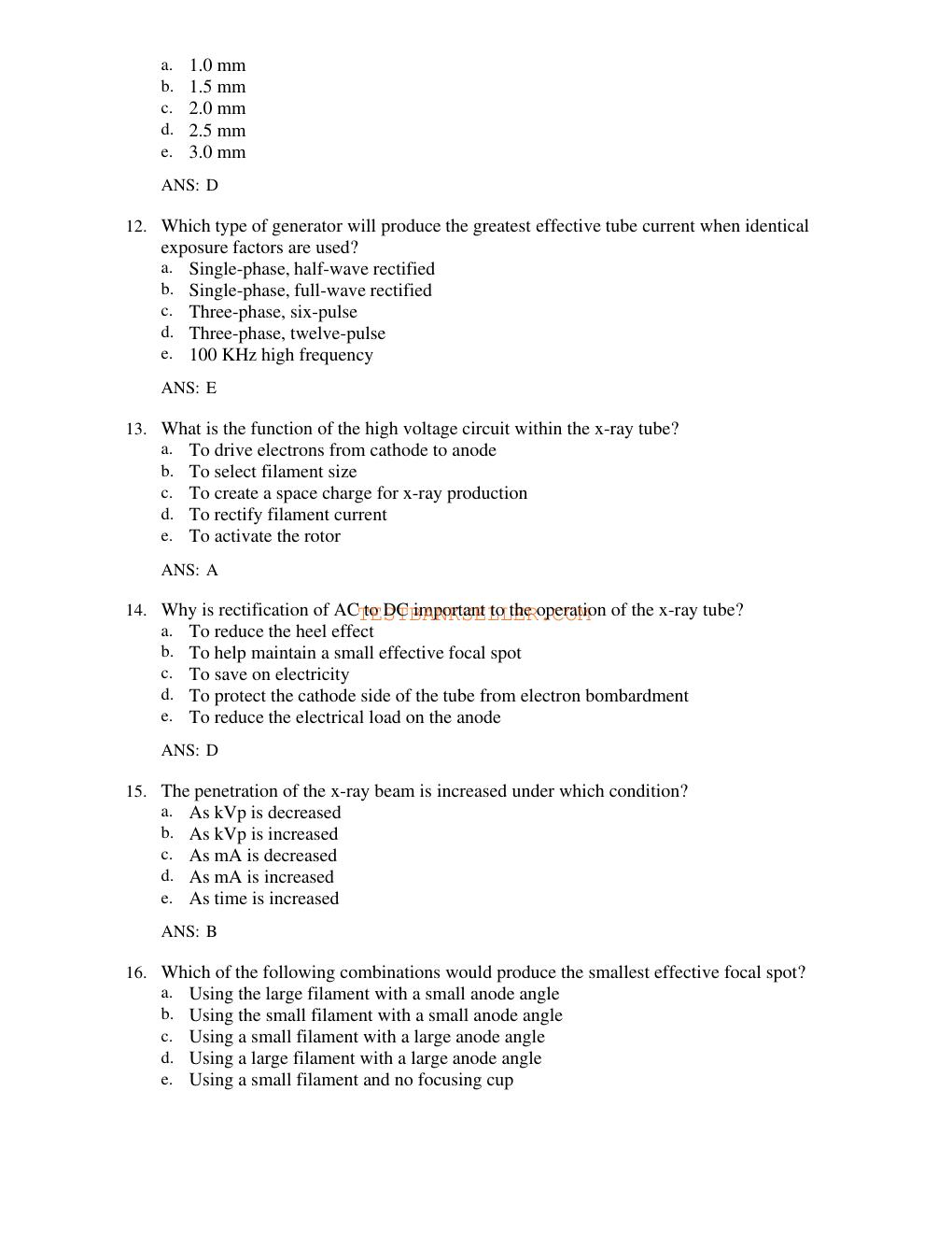 Preview page 3 of Test Bank For Clinical Imaging 3rd Edition By Marchiori