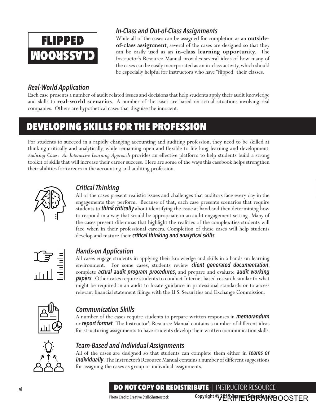 Preview page 6 of Solution Manual for Auditing Cases: An Interactive Learning Approach, 7th Edition By Mark S. Beasley, Frank A. Buckless,
