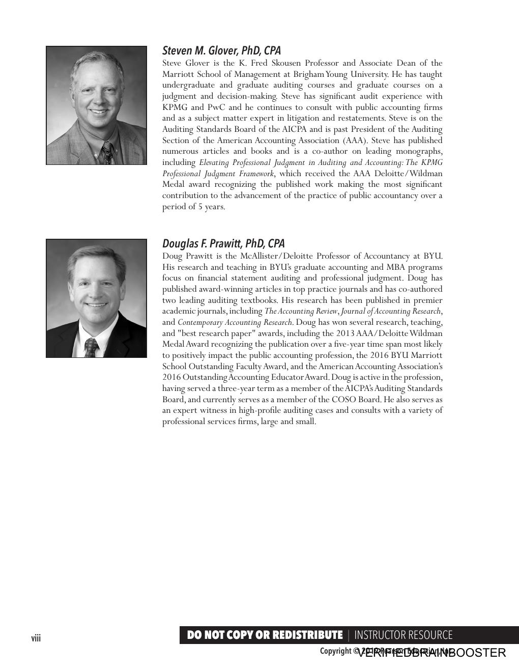 Preview page 8 of Solution Manual for Auditing Cases: An Interactive Learning Approach, 7th Edition By Mark S. Beasley, Frank A. Buckless,