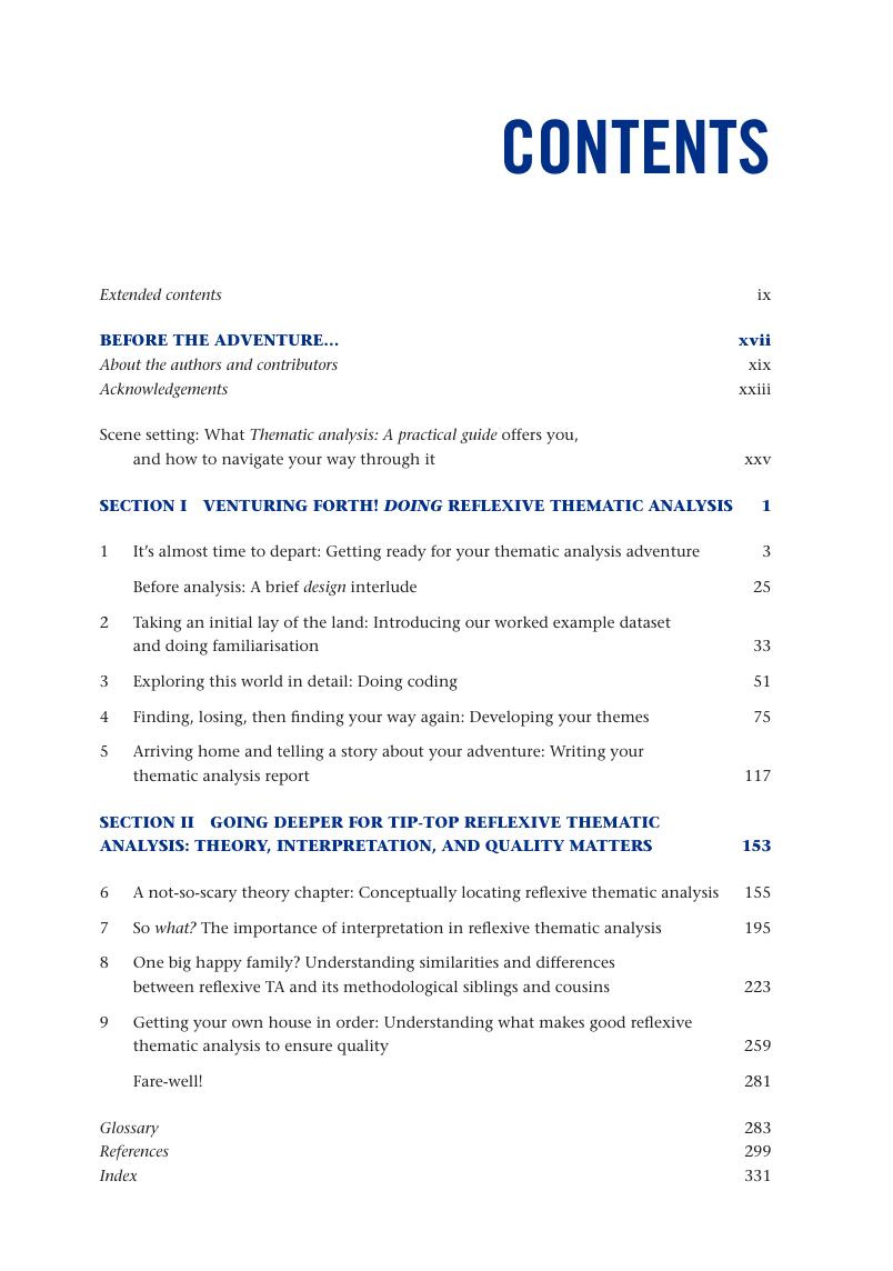Preview page 9 of Thematic analysis a practical guide By Virginia Braun; Victoria Clarke