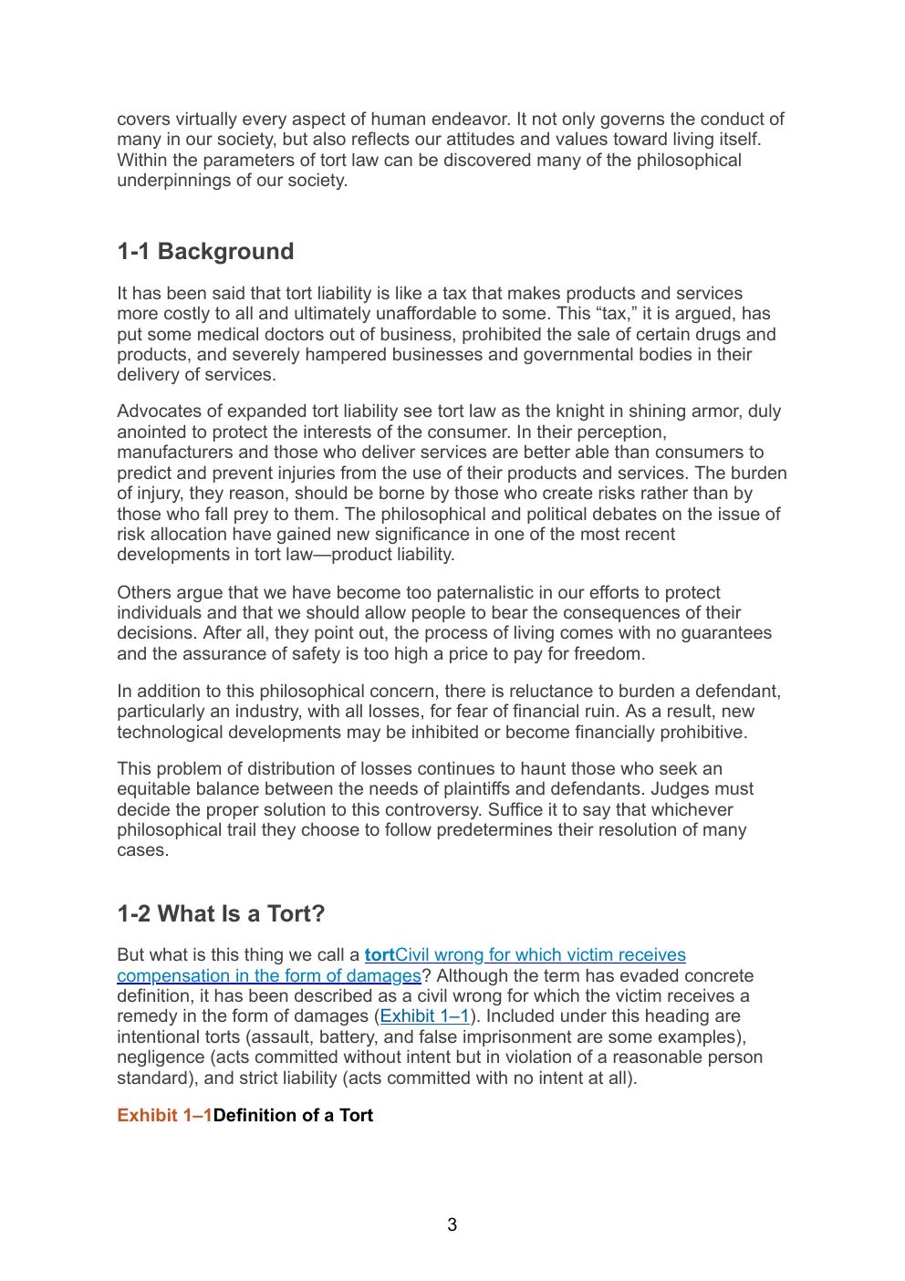 Preview page 4 of Tort Law 6th Edition By J Stanley Edwards, JD