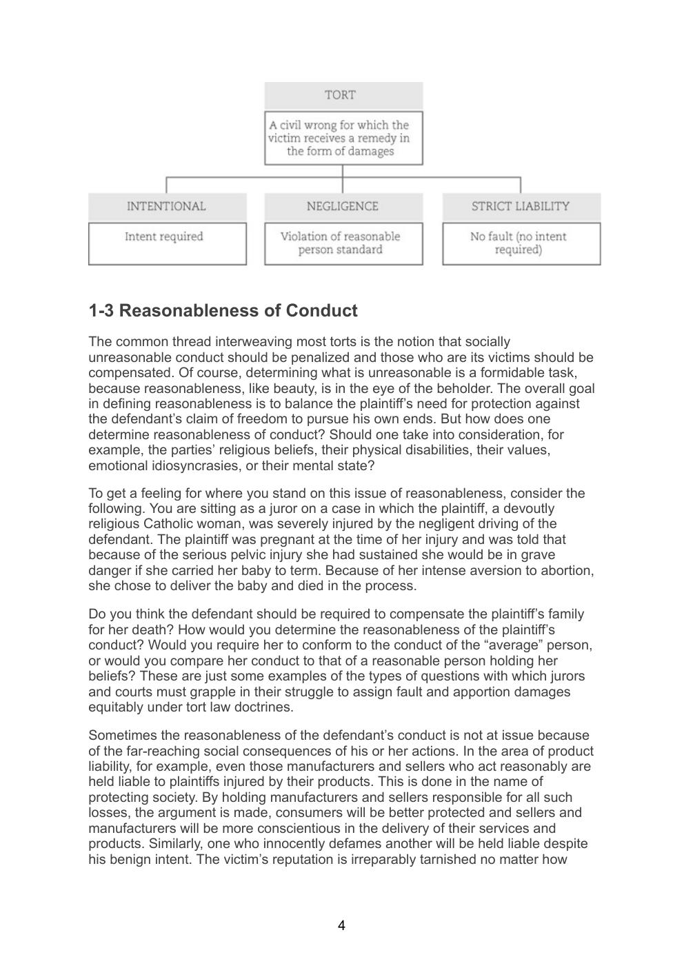 Preview page 5 of Tort Law 6th Edition By J Stanley Edwards, JD