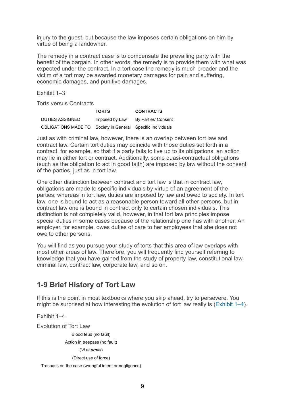 Preview page 10 of Tort Law 6th Edition By J Stanley Edwards, JD
