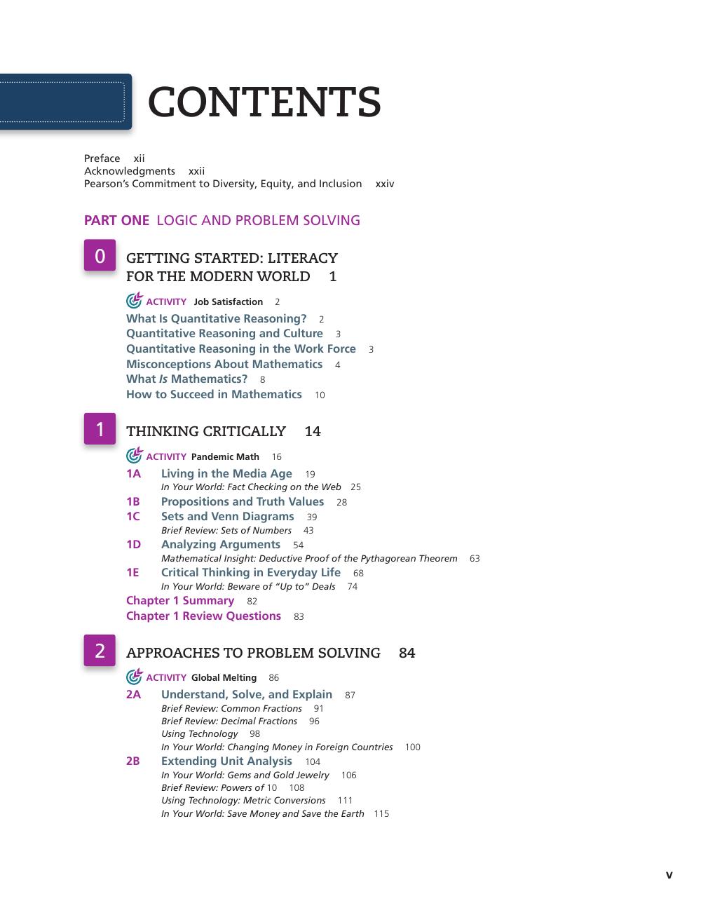 Preview page 7 of Using Understanding Mathematics A Quantitative Reasoning Approach 8th Edition BY Jeffrey O. Bennett