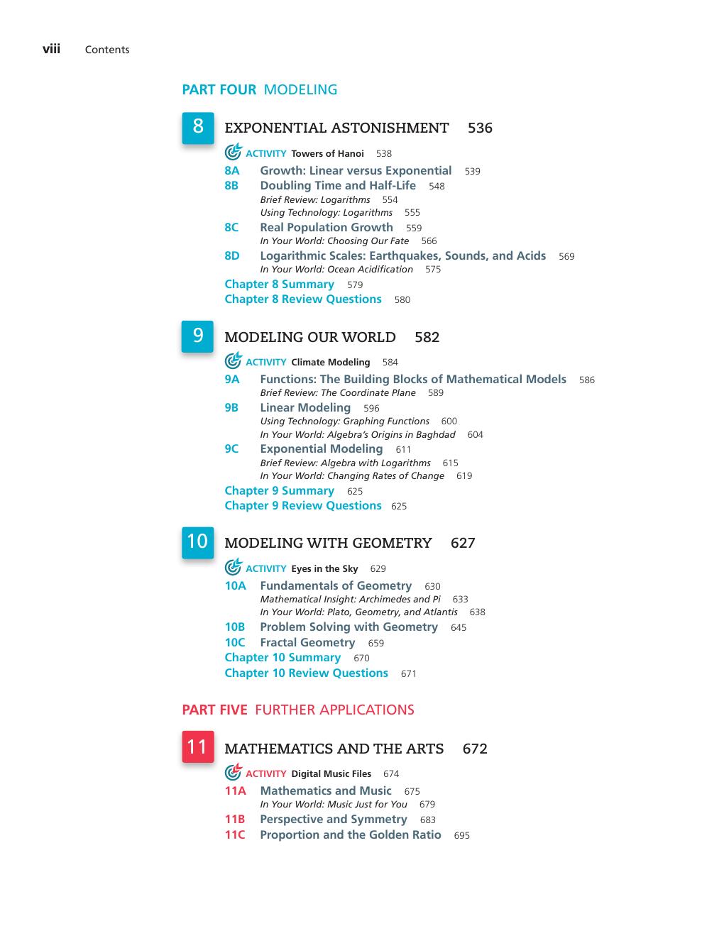 Preview page 10 of Using Understanding Mathematics A Quantitative Reasoning Approach 8th Edition BY Jeffrey O. Bennett