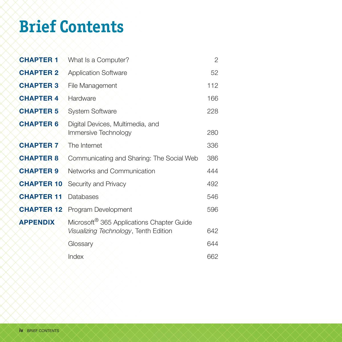 Preview page 5 of Visualizing Technology 10th Edition By Debra Geoghan