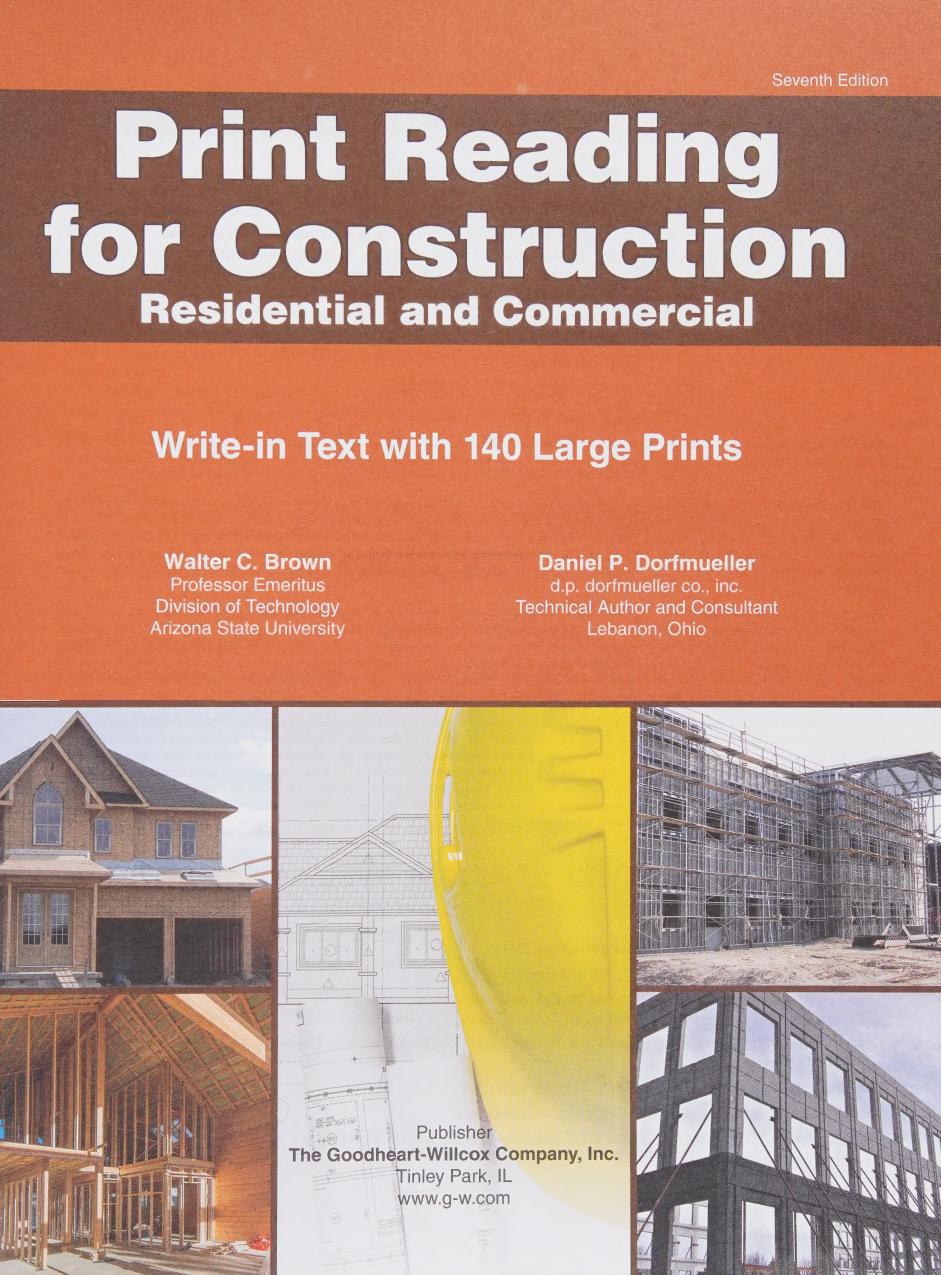 Preview page 2 of eBook (Scan) Print Reading for Construction 7e Walter Brown, Daniel Dorfmueller
