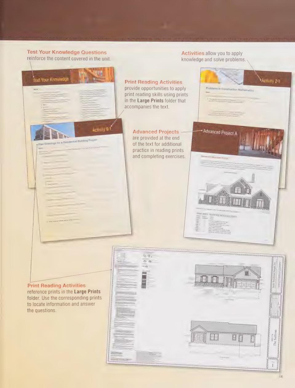Preview page 10 of eBook (Scan) Print Reading for Construction 7e Walter Brown, Daniel Dorfmueller