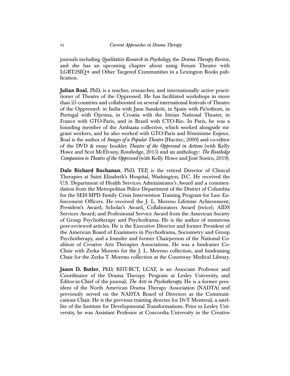 Preview page 7 of Current Approaches in Drama Therapy 3rd Edition By David Read Johnson, Renée Emunah