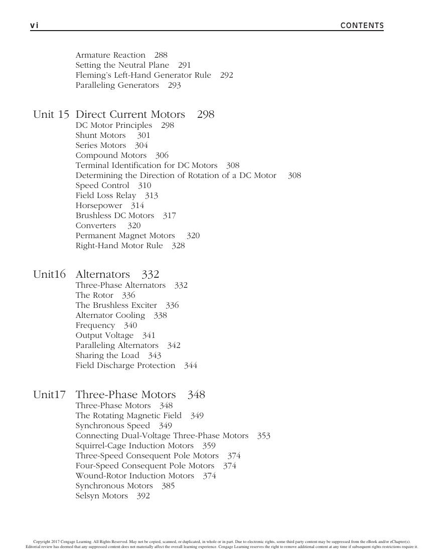 Preview page 8 of Electrical Transformers and Rotating Machines 4th Edition By Stephen Herman
