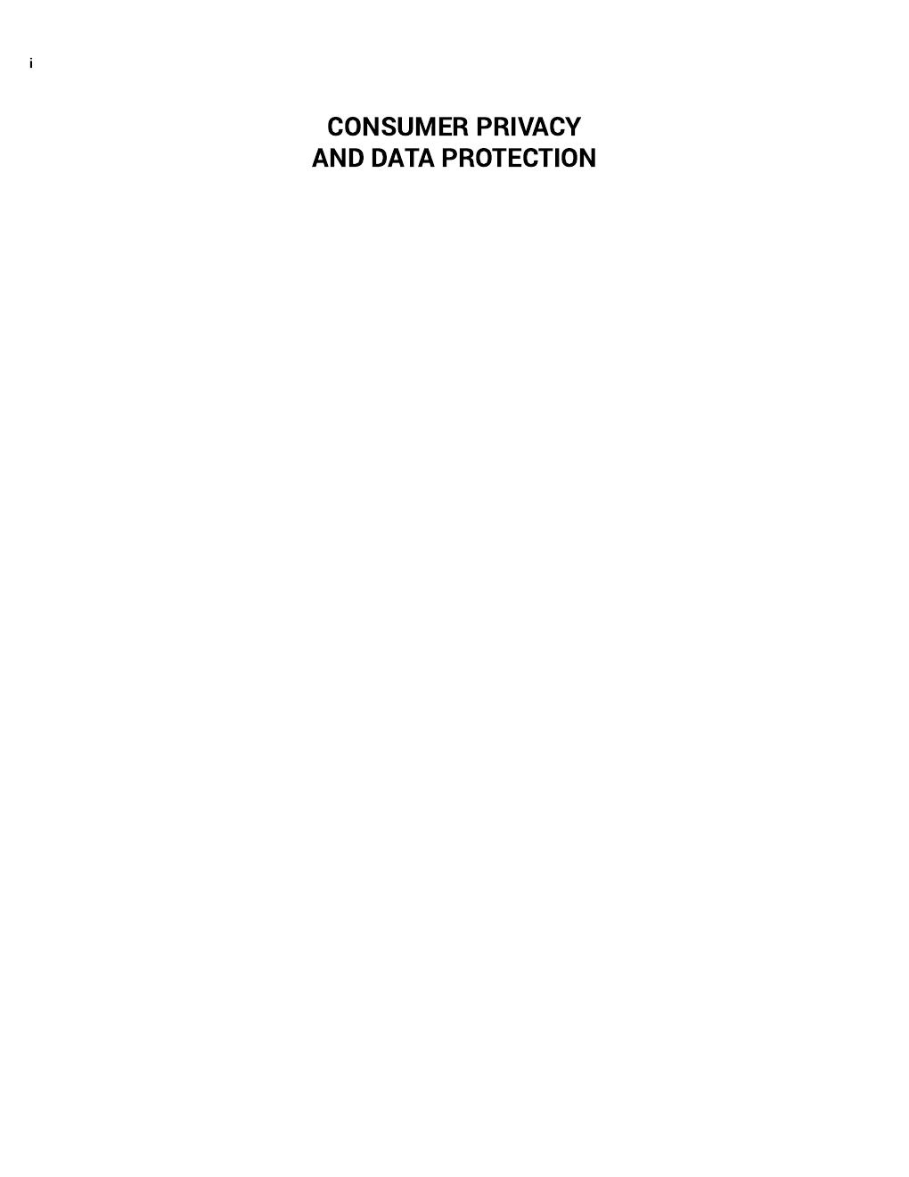 Preview page 2 of Consumer Privacy and Data Protection 4th Edition By Daniel Solove, Paul Schwartz