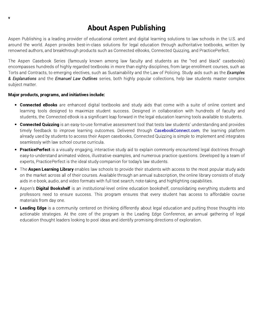 Preview page 6 of Consumer Privacy and Data Protection 4th Edition By Daniel Solove, Paul Schwartz
