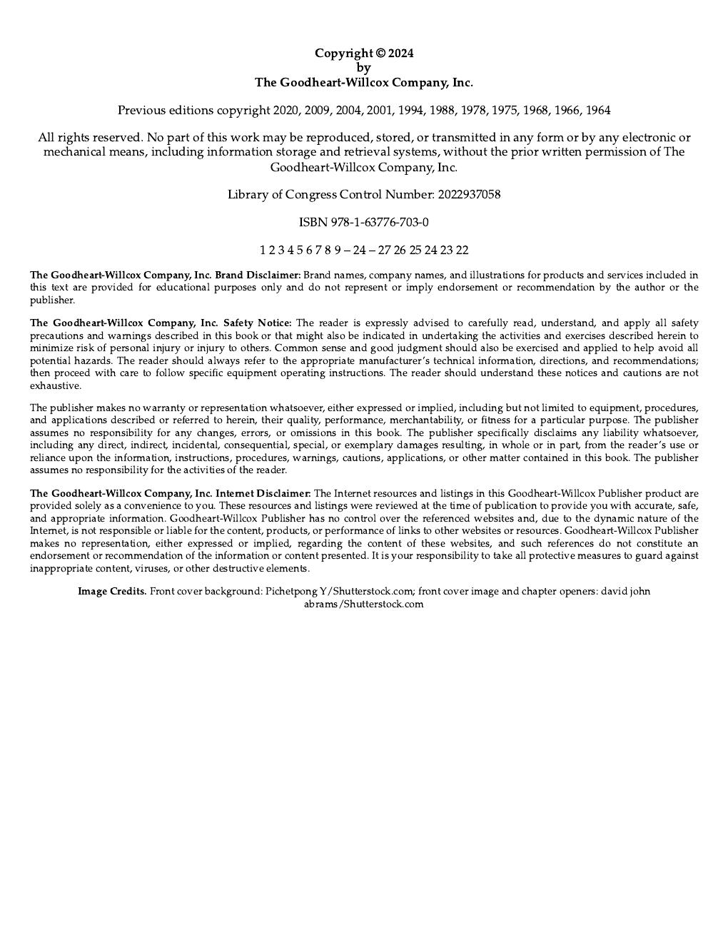 Preview page 3 of Electricity 12th Edition By Howard Gerrish, William Dugger, Kenneth DeLucca