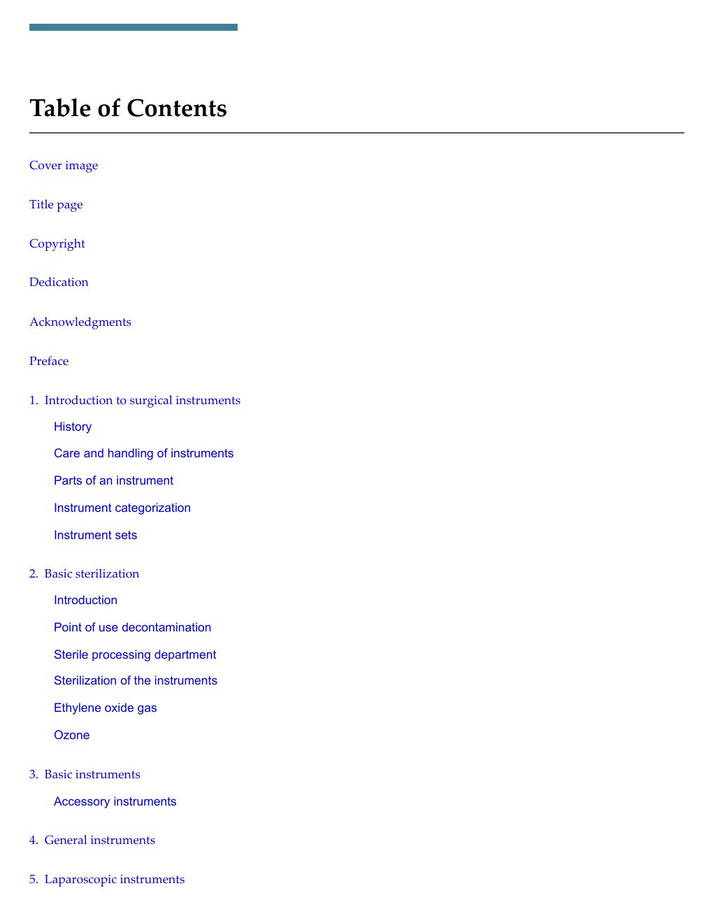 Preview page 3 of Surgical Instrumentation 4th Edition By Renee Nemitz