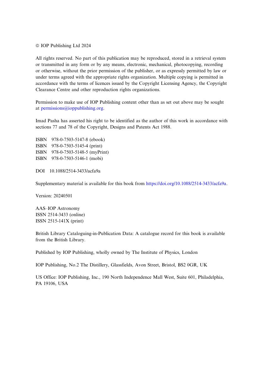 Preview page 7 of eBook Astronomical Python 1st Edition By  Imad Pasha