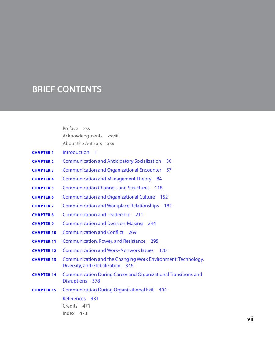 Preview page 8 of Organizational Communication A Lifespan Approach 3rd Edition By Michael Kramer, Ryan Bisel