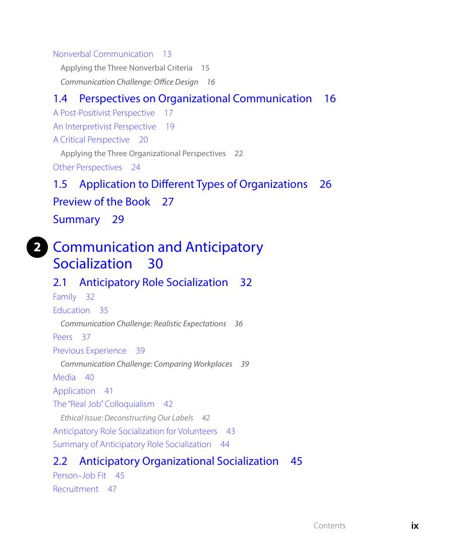 Preview page 10 of Organizational Communication A Lifespan Approach 3rd Edition By Michael Kramer, Ryan Bisel