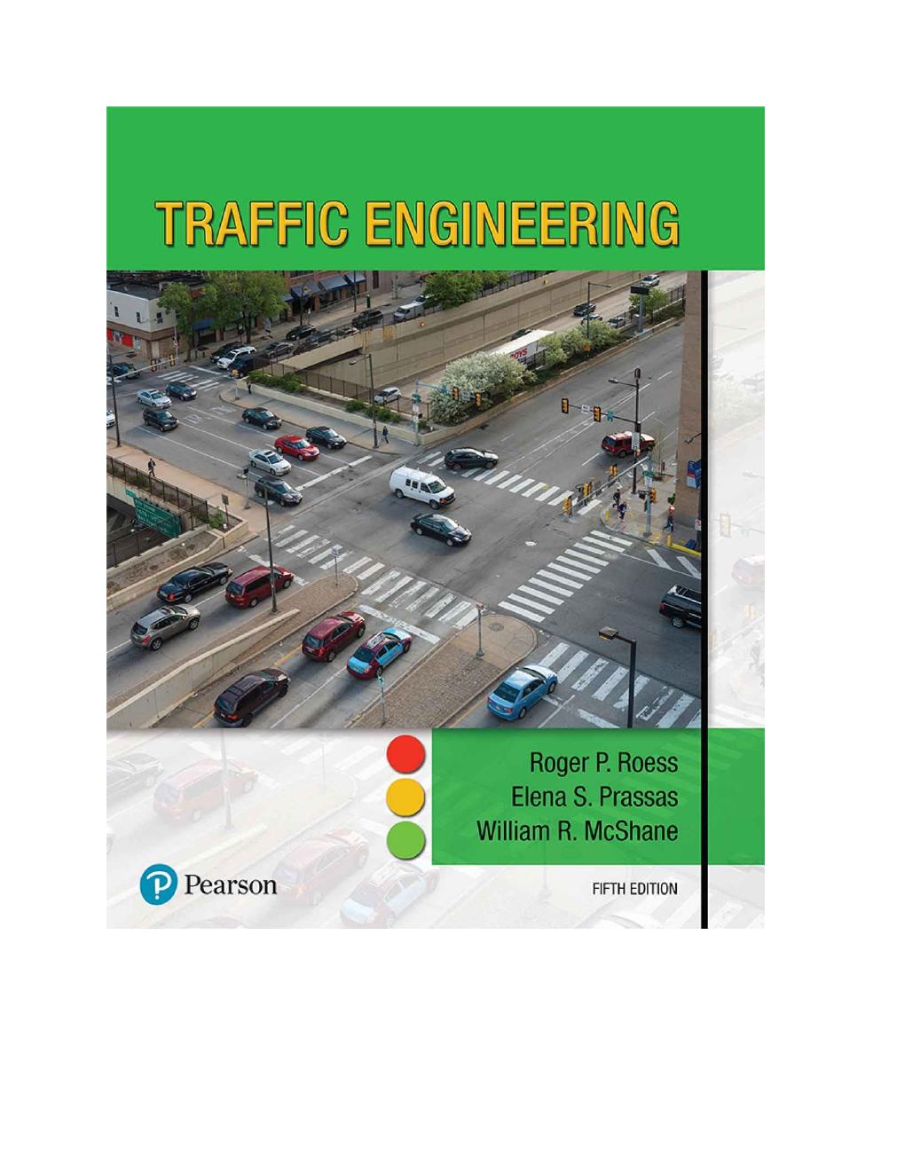 Preview page 2 of Traffic Engineering 5th Edition By Roger Roess, Elena Prassas, William McShane