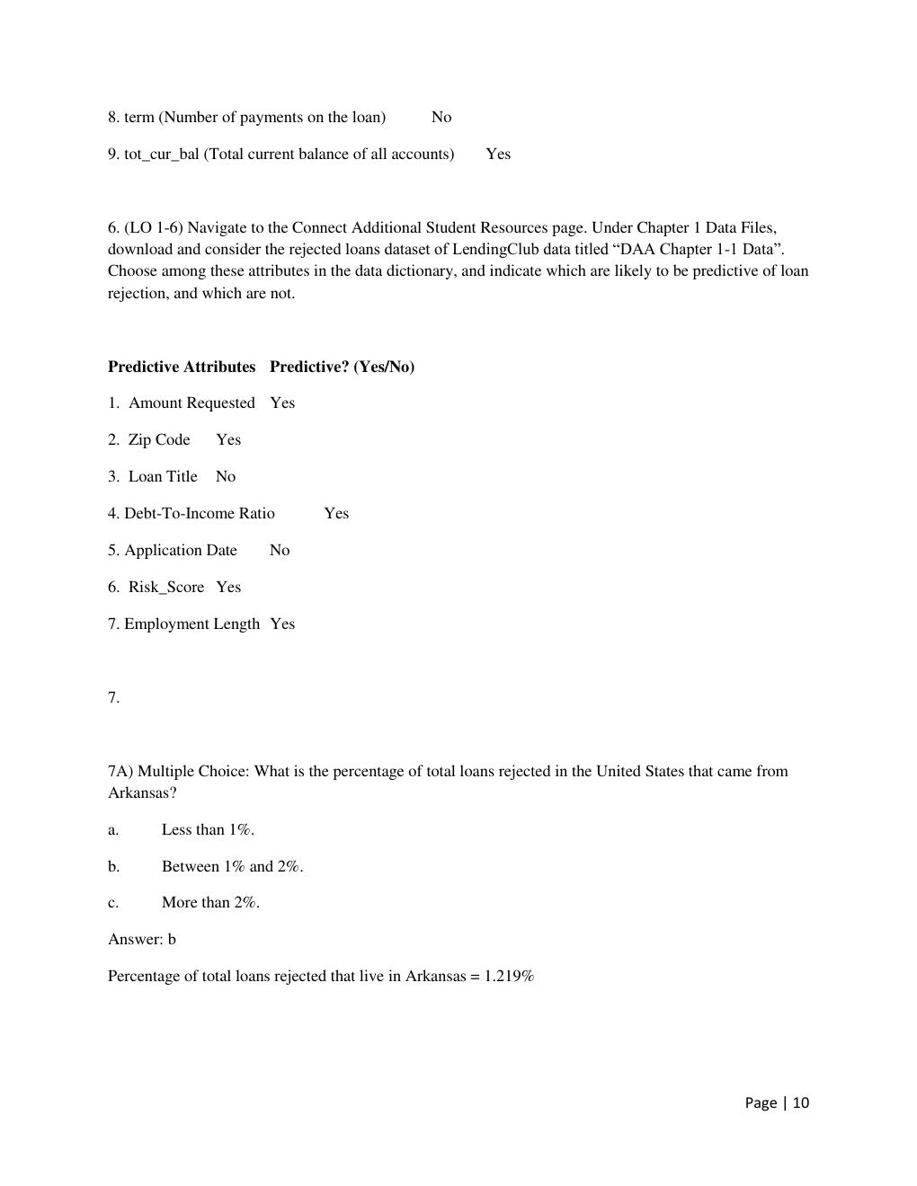 Preview page 10 of SOLUTION MANUAL for Data Analytics for Accounting, 3rd Edition by Vernon Richardson All Chapters Included 1 - 9| Verifie