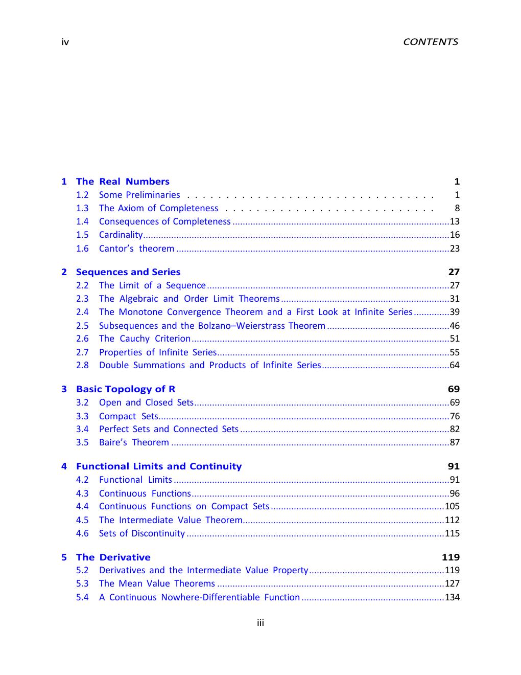Preview page 2 of Solutions Manual for Understanding Analysis 2nd Edition by Abbott All Chapters 1-8 Covered