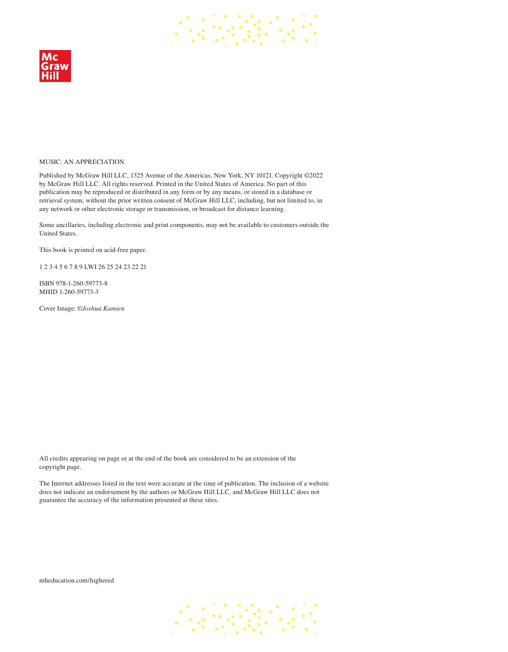 Preview page 3 of Music An Appreciation 13th Edition By Roger Kamien