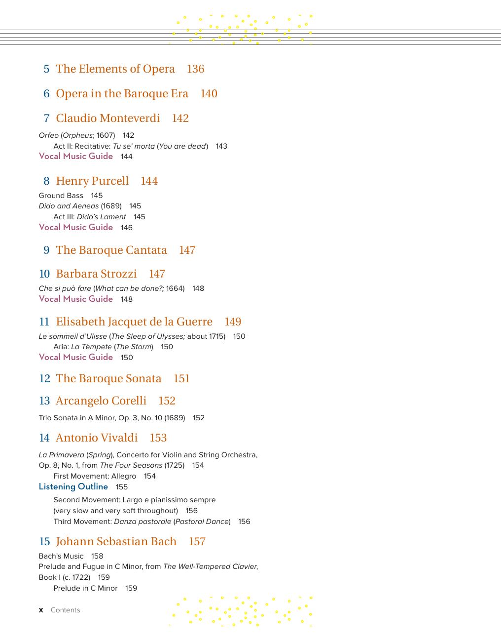 Preview page 10 of Music An Appreciation 13th Edition By Roger Kamien
