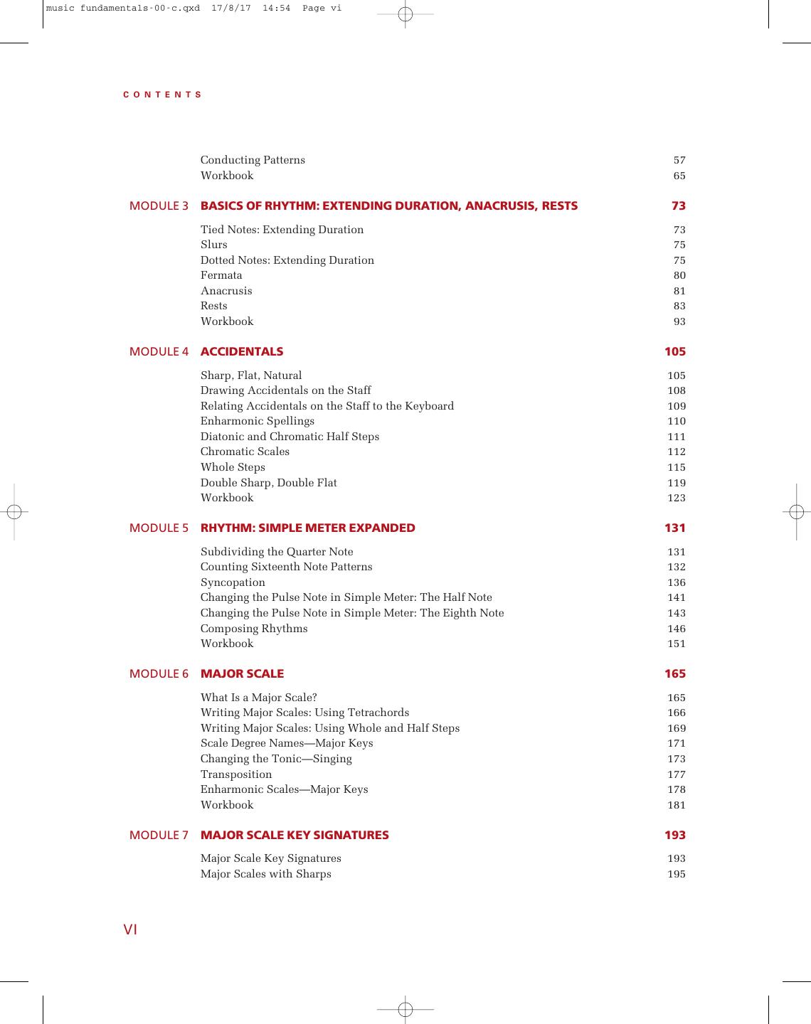 Preview page 6 of Music Fundamentals A Balanced Approach 3rd Edition By Sumy Takesue