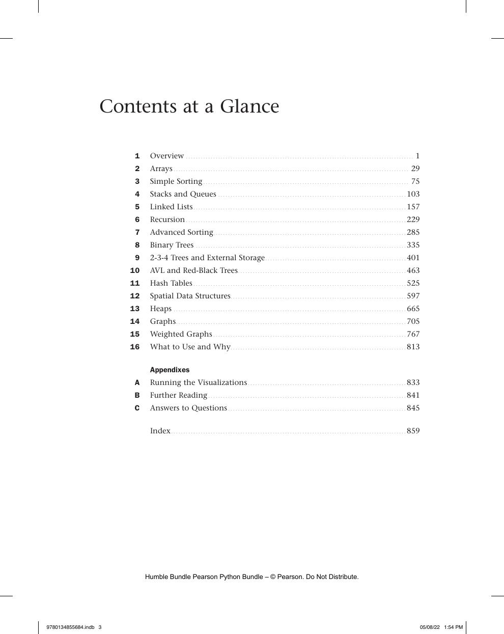 Preview page 4 of Data Structures & Algorithms in Python 1st Edition By Robert Lafore, Alan Broder, John Canning