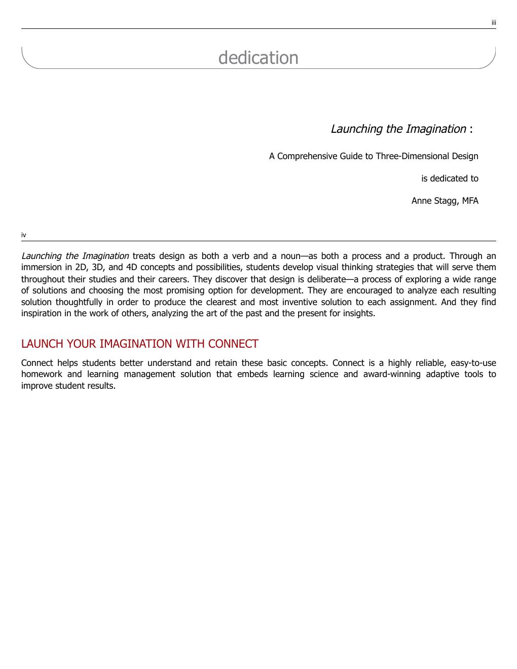 Preview page 6 of Launching the Imagination 3D 6th Edition By Mary Stewart