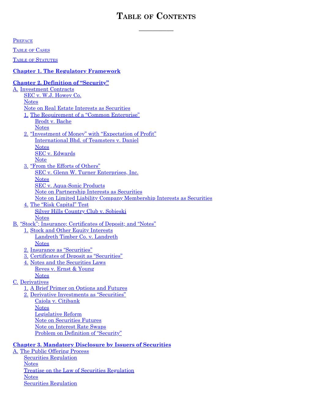 Preview page 9 of Securities Regulation Cases and Materials 10th Edition By Thomas Lee Hazen