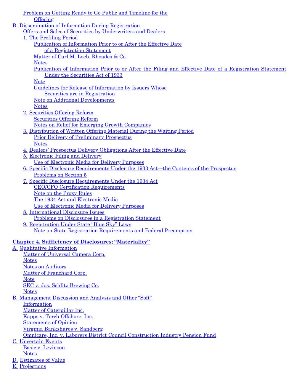 Preview page 10 of Securities Regulation Cases and Materials 10th Edition By Thomas Lee Hazen