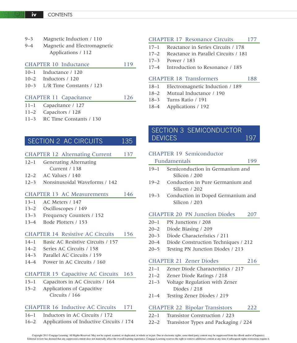 Preview page 6 of Introduction to Electronics 6th Edition By Earl Gates