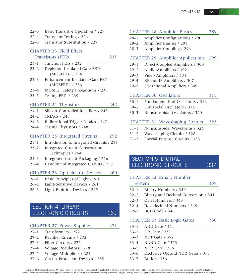 Preview page 7 of Introduction to Electronics 6th Edition By Earl Gates