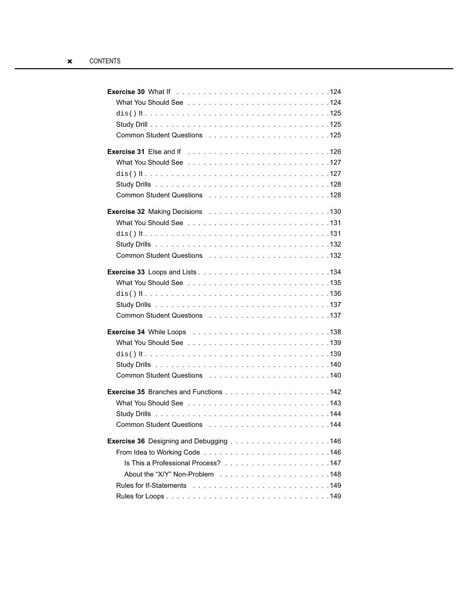 Preview page 10 of Learn Python the Hard Way 5th Edition By Zed Shaw