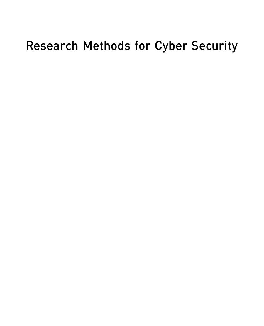 Preview page 2 of Research Methods for Cyber Security 1st Edition By Thomas Edgar, David Manz