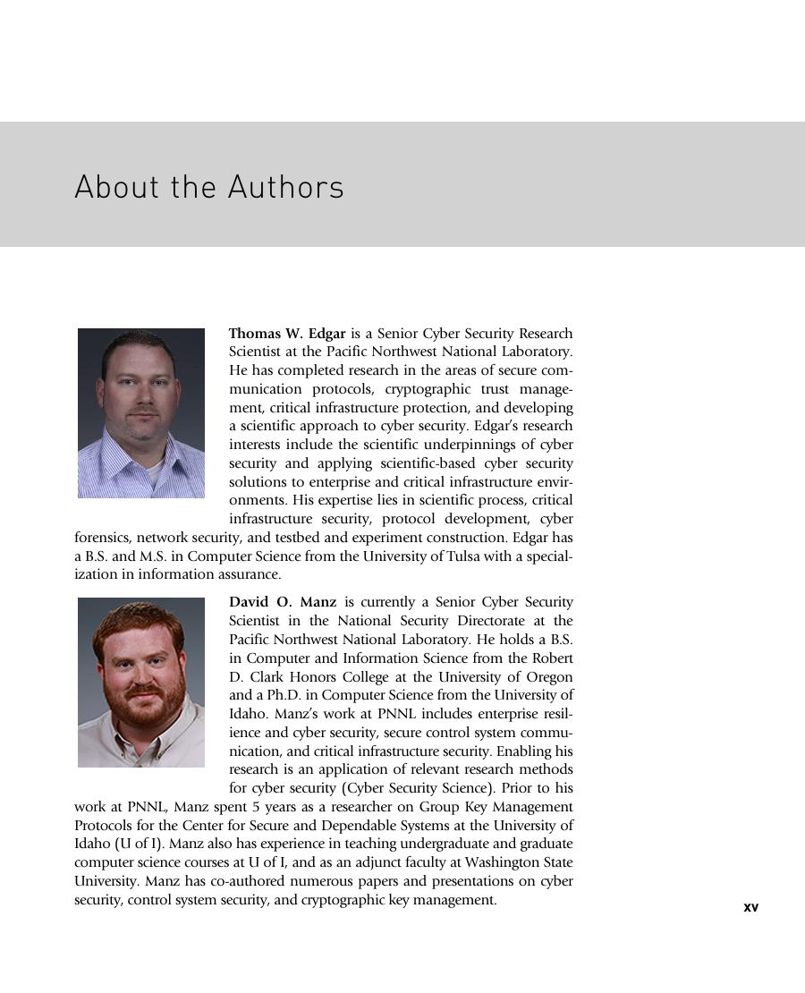 Preview page 5 of Research Methods for Cyber Security 1st Edition By Thomas Edgar, David Manz