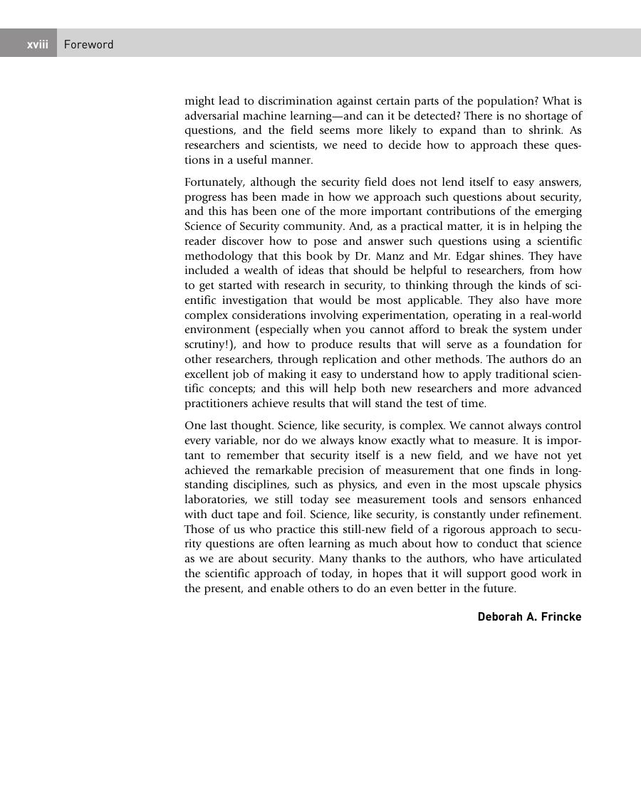 Preview page 7 of Research Methods for Cyber Security 1st Edition By Thomas Edgar, David Manz
