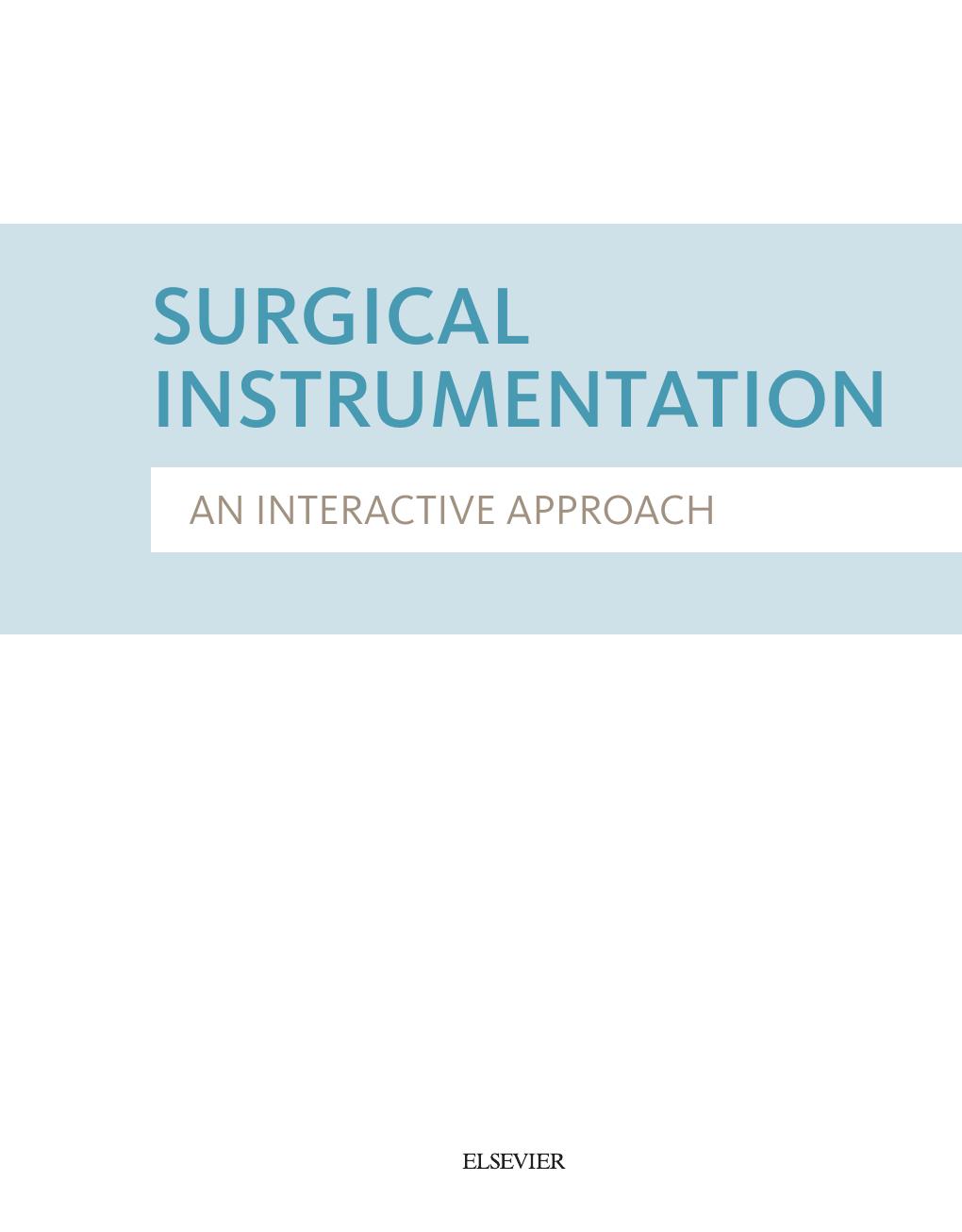 Preview page 3 of Surgical Instrumentation An Interactive Approach 3rd Edition By Renee Nemitz