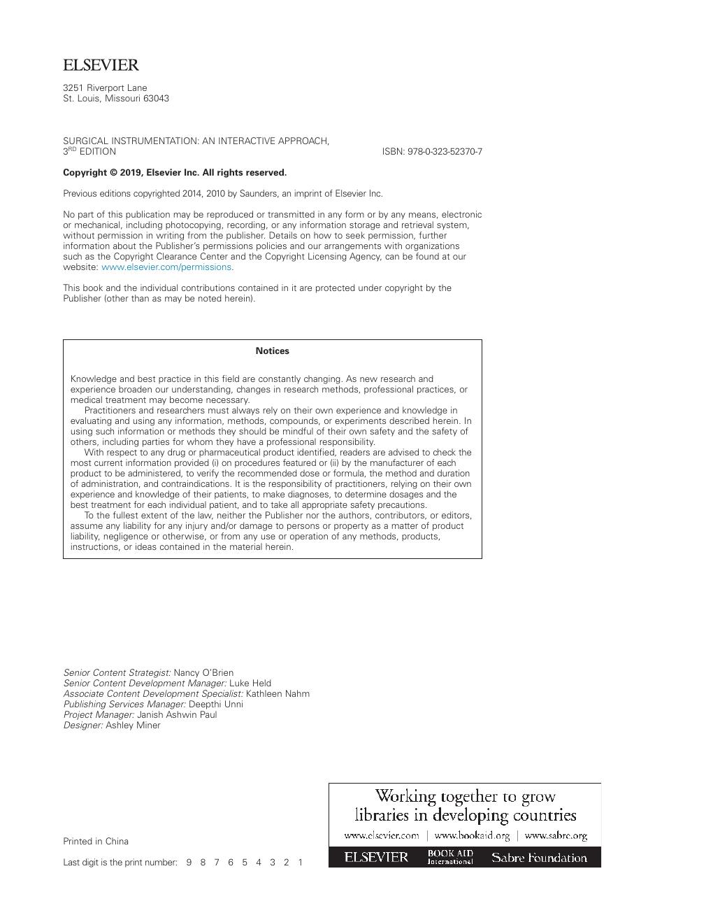 Preview page 6 of Surgical Instrumentation An Interactive Approach 3rd Edition By Renee Nemitz