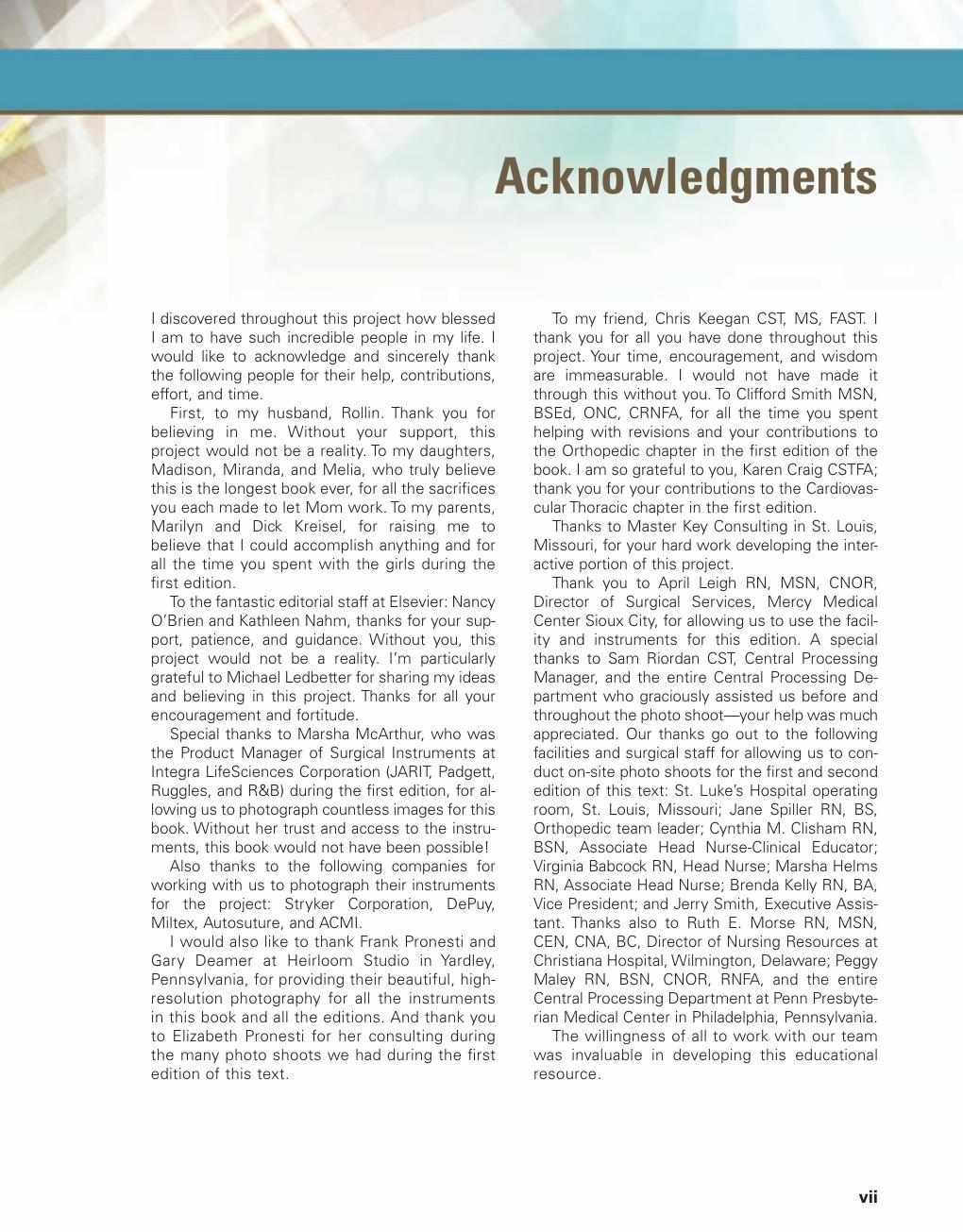 Preview page 9 of Surgical Instrumentation An Interactive Approach 3rd Edition By Renee Nemitz