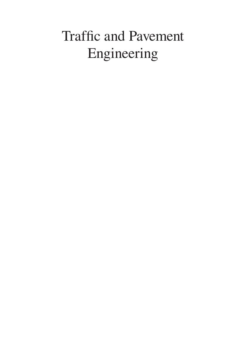 Preview page 3 of Traffic and Pavement Engineering 1st Edition By Ghazi G. Al-Khateeb