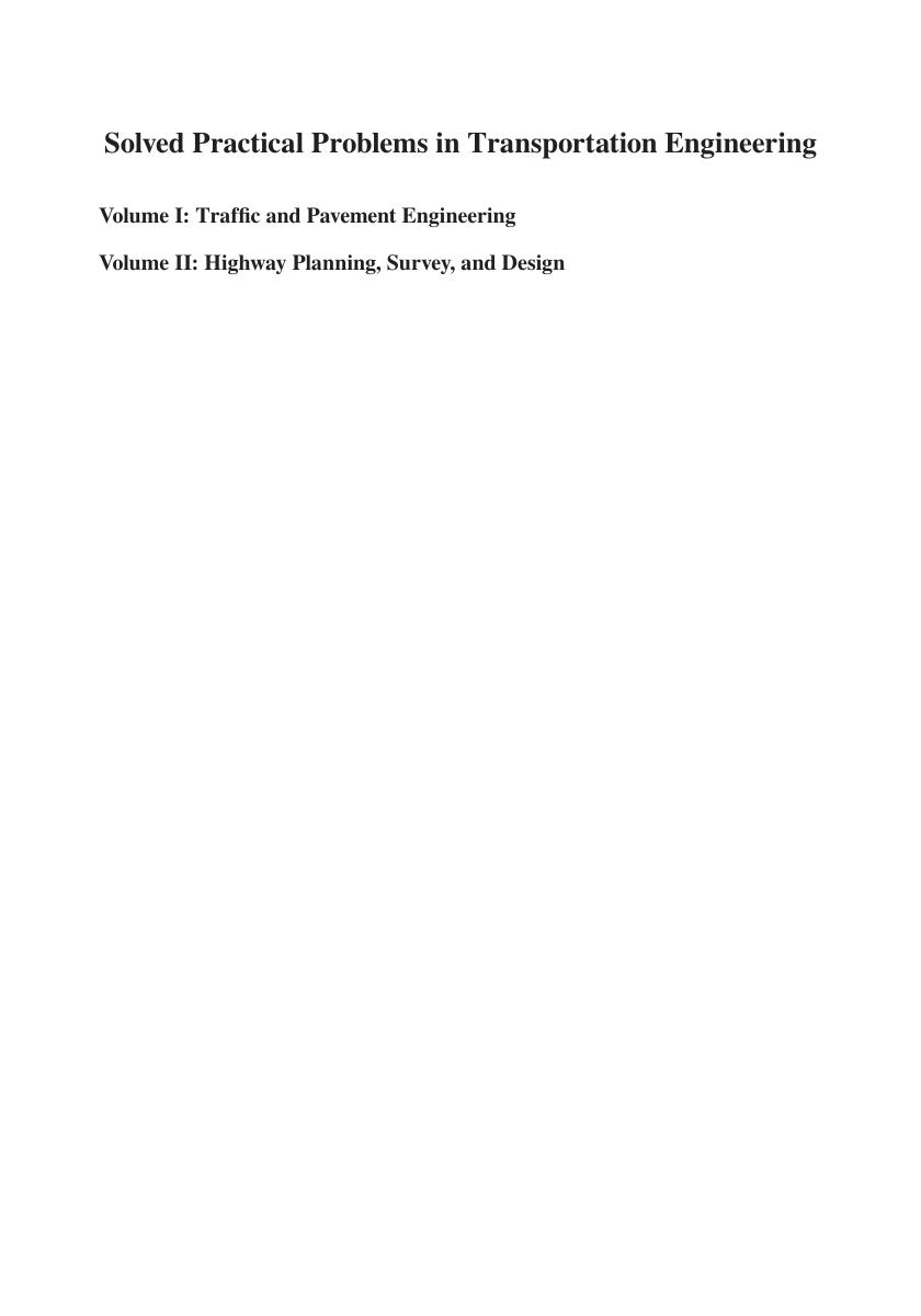Preview page 4 of Traffic and Pavement Engineering 1st Edition By Ghazi G. Al-Khateeb