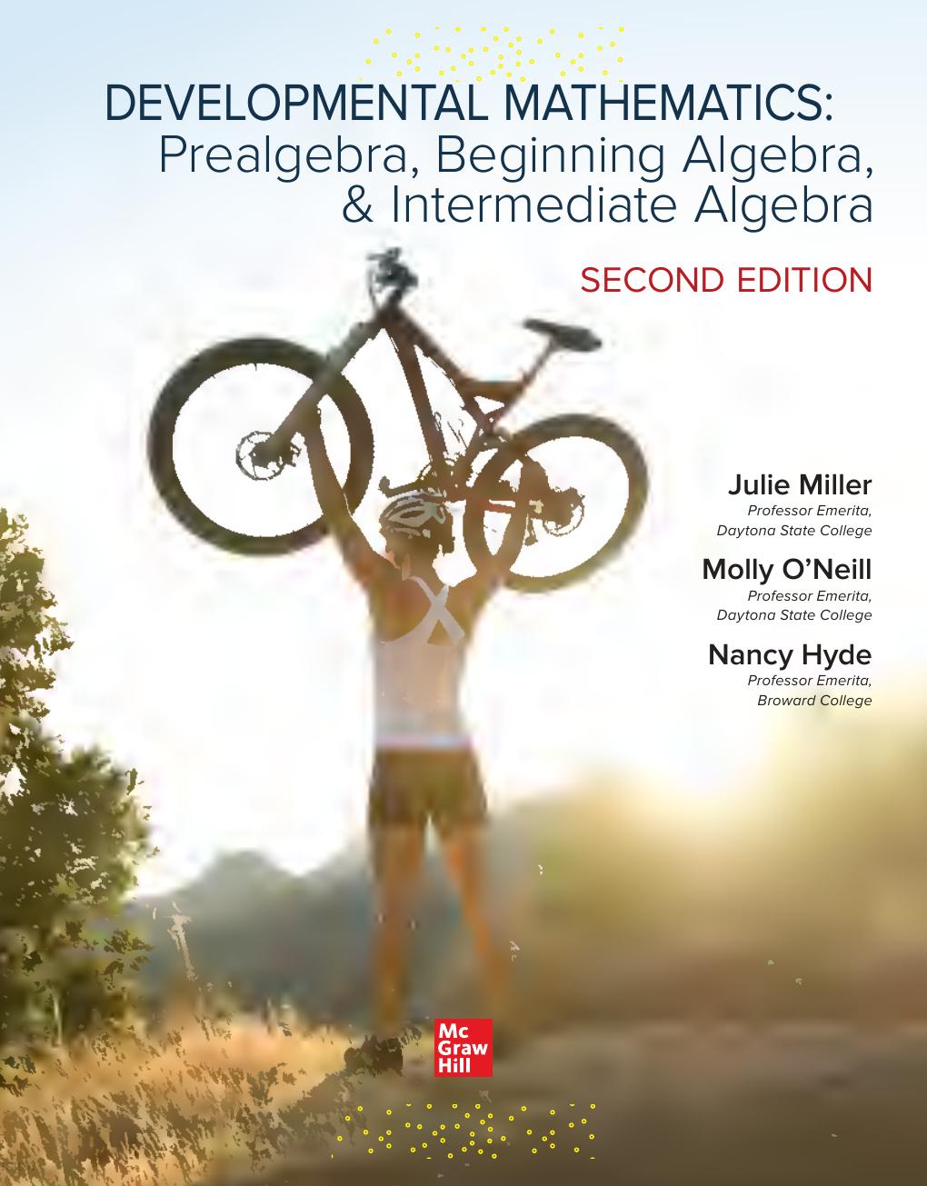 Preview page 2 of Developmental Mathematics Prealgebra, Beginning Algebra, & Intermediate Algebra 2nd Edition By Julie Miller