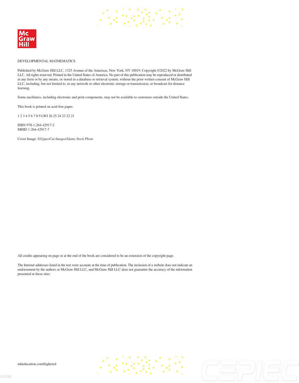 Preview page 3 of Developmental Mathematics Prealgebra, Beginning Algebra, & Intermediate Algebra 2nd Edition By Julie Miller