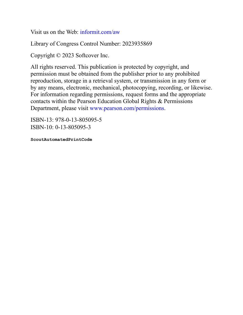 Preview page 9 of Learn Enough Python to Be Dangerous Software Development, Flask Web Apps, and Beginning Data Science with Python 1st Edi