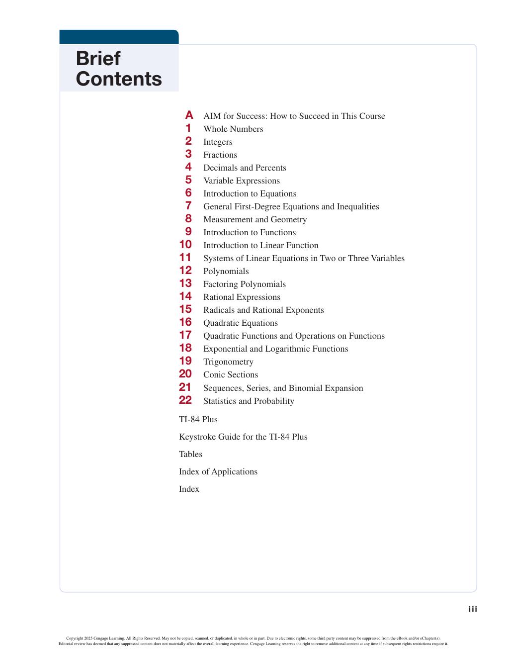 Preview page 5 of Mathematics Journey from Basic Mathematics through Intermediate Algebra 2nd Edition By Richard Aufmann, Joanne Lockwood