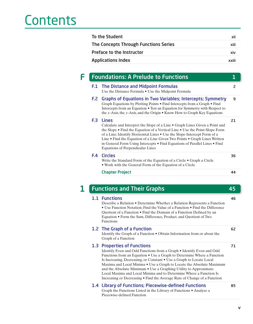 Preview page 7 of College Algebra Concepts Through Functions 5th Edition By Michael Sullivan  Michael Sullivan III