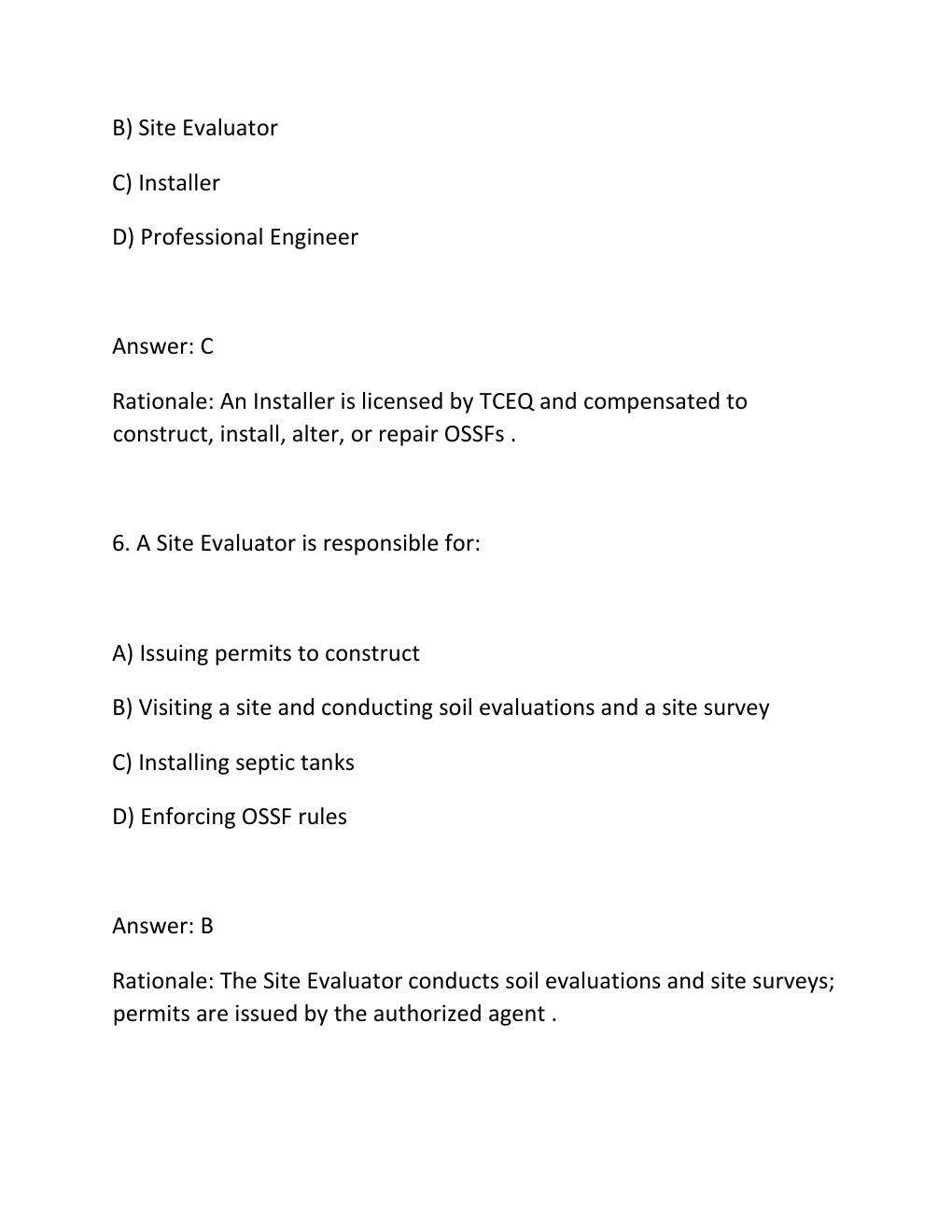 Preview page 4 of Texas ossf designated representative exam prep 2026